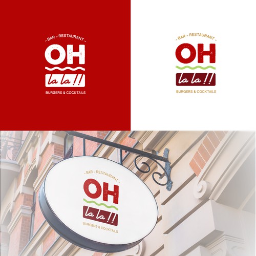 Logo pour un bar/restaurant spécialisé en burgers