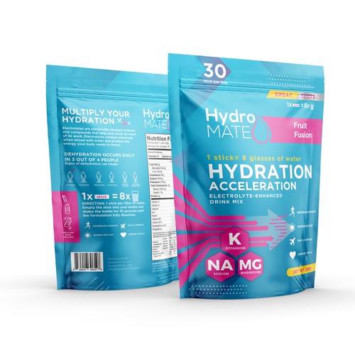 Packaging design For HydroMate