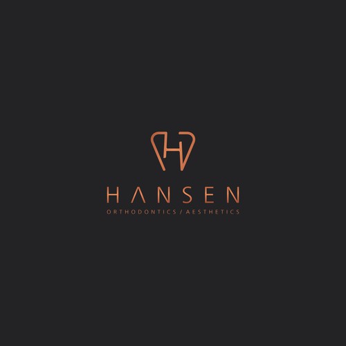 Luxury logo concept for an orthodontics office