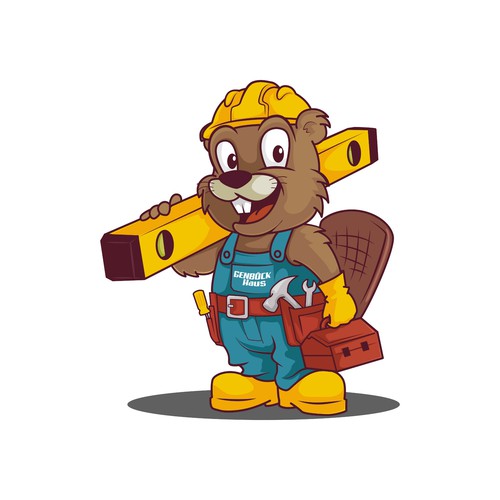 Mascot for a construction company in Austria