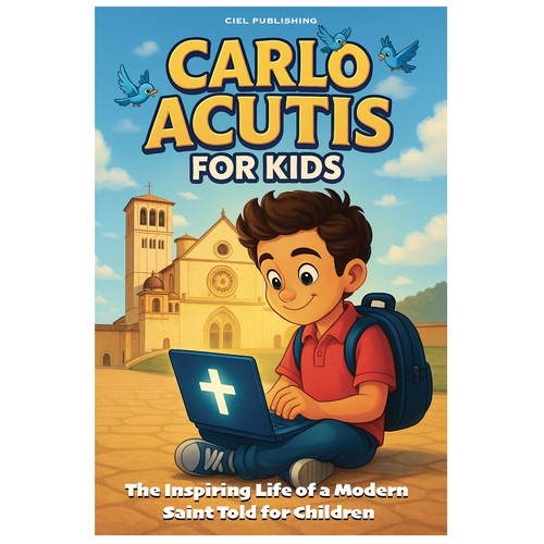 Need a cover for Carlo Acutis Storybook for Kids
