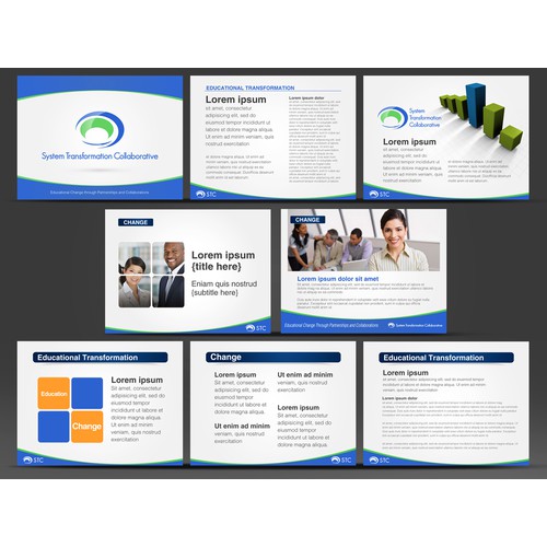 STC Powerpoint Template Design
