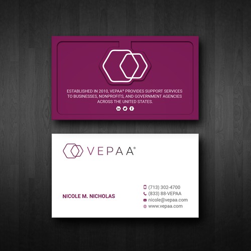 New Biz Card to Match New Logo 