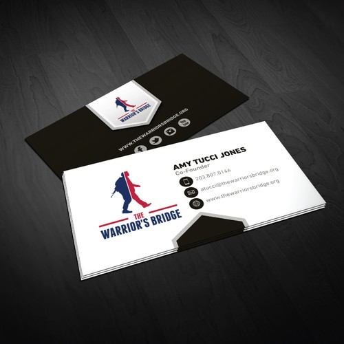 Business Card for a veteran's non profit