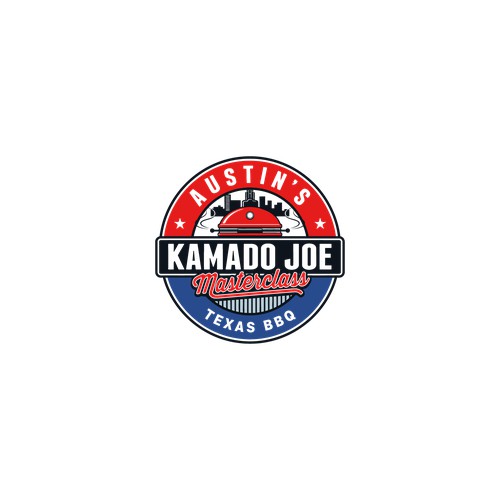 Bold & Engaging Logo for Austin's Kamado Joe Master — BBQ Instructional Videos