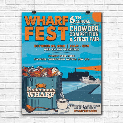 Wharf Fest Annual Poster