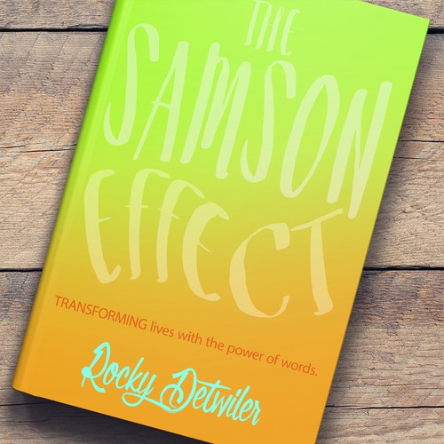 Book cover design for THE SAMSON EFFECT