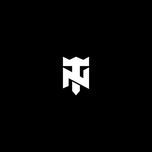 Negative space for NT (Northern Trade) Logo