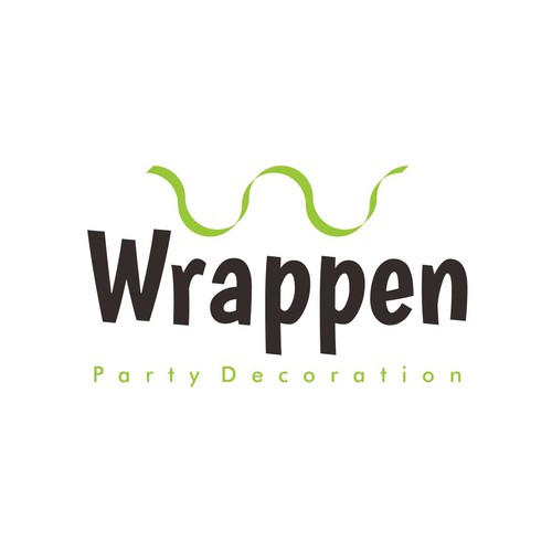 abstract logo mark for Wrappen