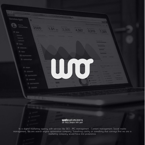 logo concept for online marketing firm