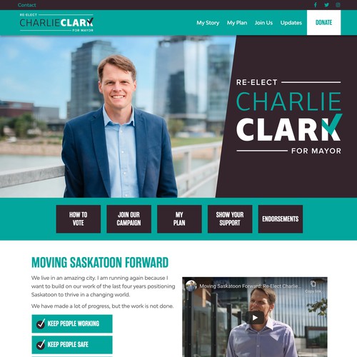 Charlie Clark Re-Election Campaign