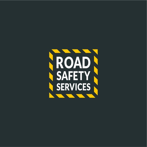 Logo concept for road marking company