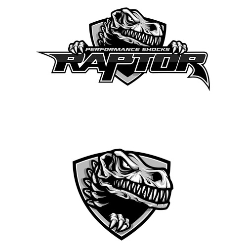 Logo for RAPTOR performance shocks.