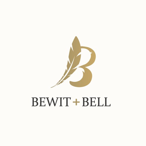 Clean & Luxurious logo concept for Bewit + Bell