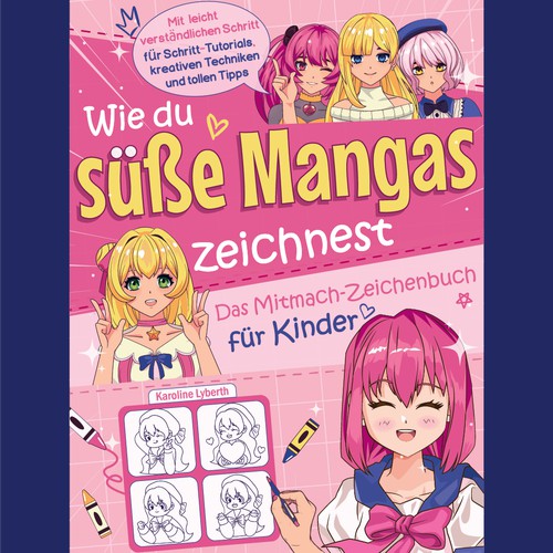 Manga Drawings Children's book cover