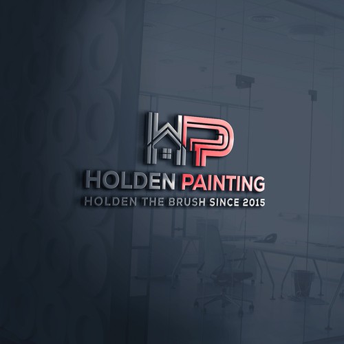 Painting Company Logo for Holden Painting Brand 