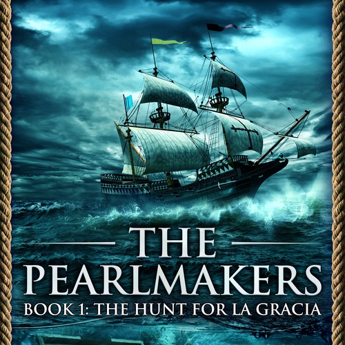 Book cover design - The Pearlmakers: The Hunt for La Gracia 