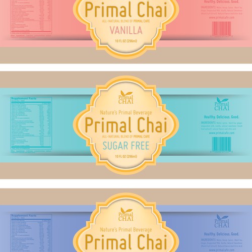 New product label wanted for Primal Cafe 