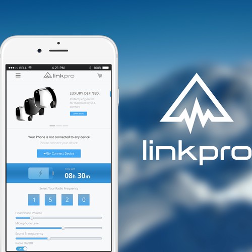 App design for LinkPro Explore