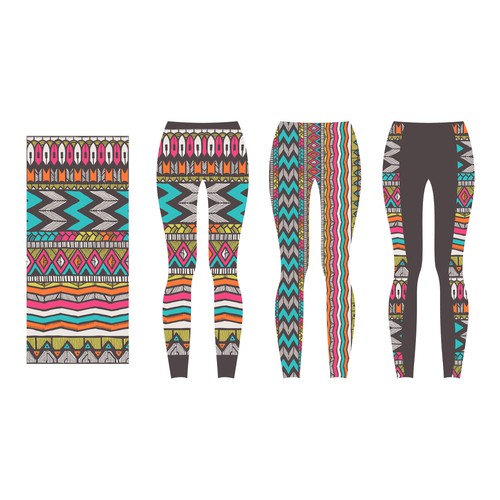 DESIGN PRINT LEGGINGS - $$$