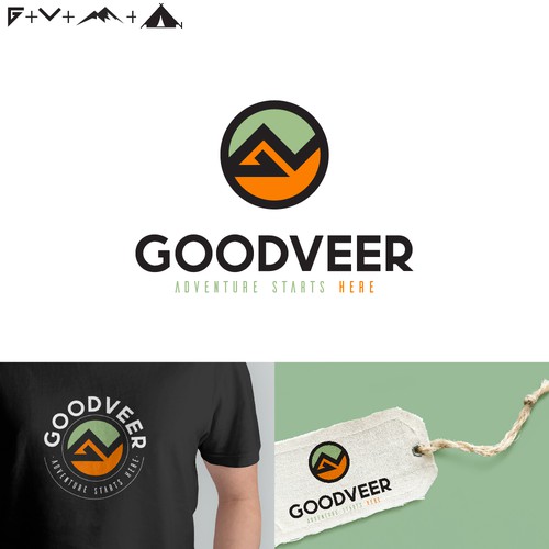 Bold logo concept for Outdoor Gear Company