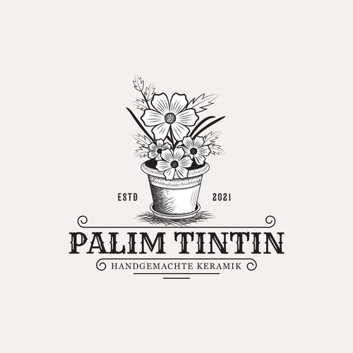 Brand logo - handmade pottery