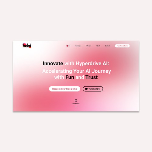 Hyperdrive AI - Website Redesign for AI and Automation Consultancy