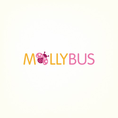 Molly bus needs a playful and romantic logo