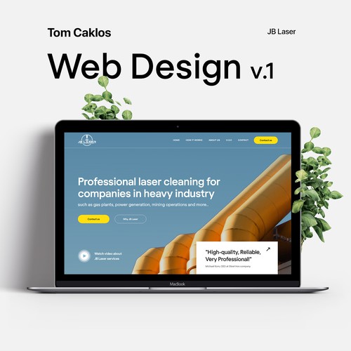 Industrial web design