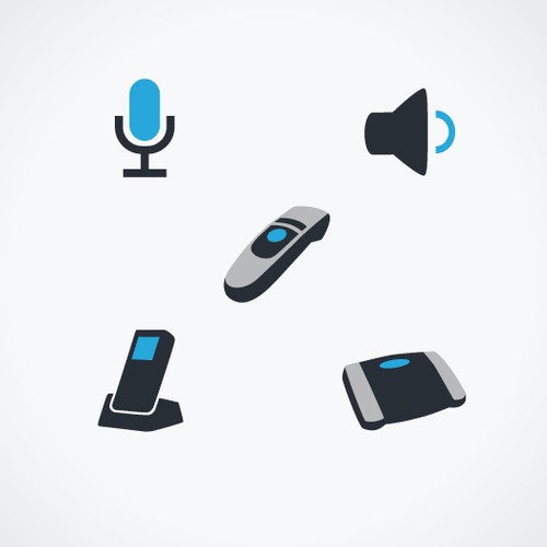 Create four simple, quality icons for BigHand