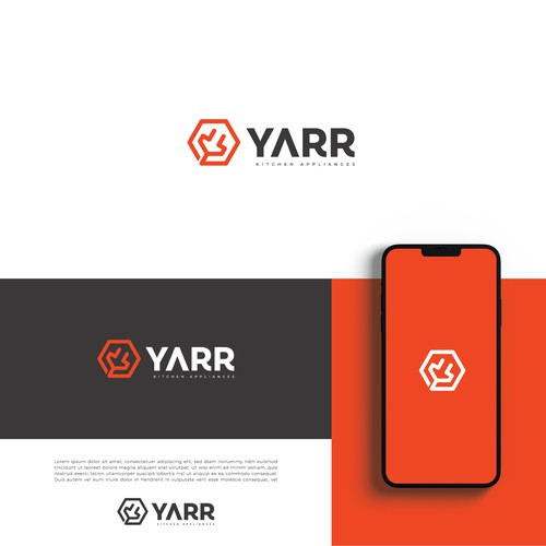Logo Design for YARR Kitchen Appliances brand