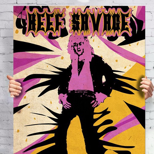 Poster needed for epic HEAVY METAL performer