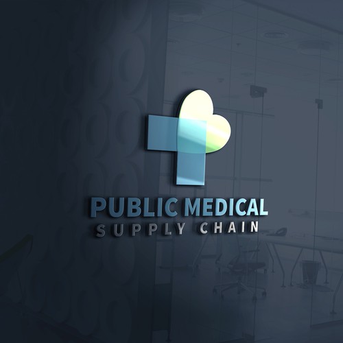 Medical Corporate Logo for Public Medical Supply Chain