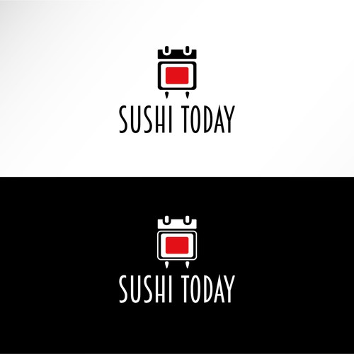 Create a logo for an All-You-Can-Eat restaurant called 'Sushi Today'