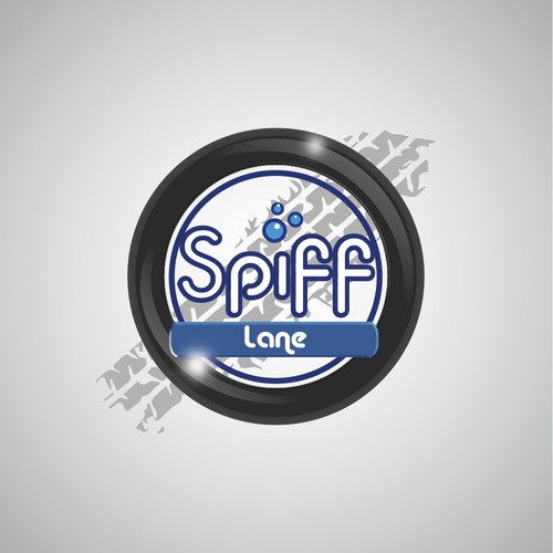Car wash logo for SpiffLane