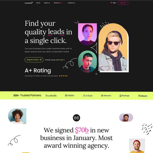 lead generation Landing page