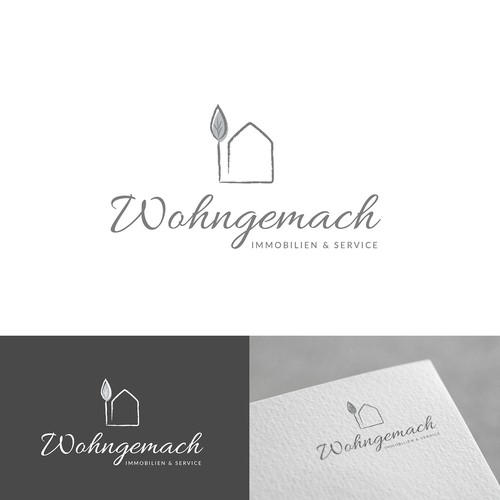 Logo concept for a real estate agent
