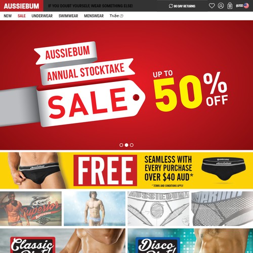 Aussiebum Annual Stocktake sala logo