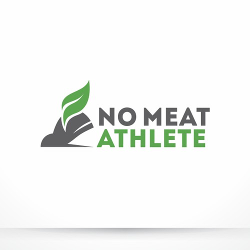 Logo design for No Meat Athlete