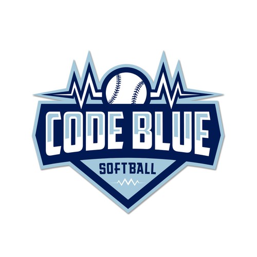 Softball team logo