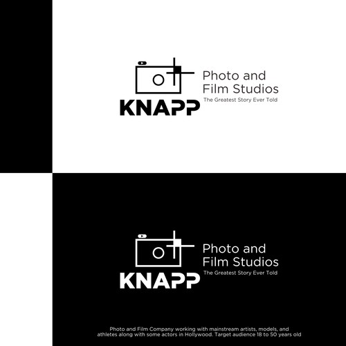 knapp logo, for film and movies company.