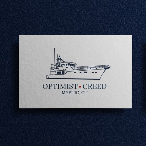 Logo design for a boat.