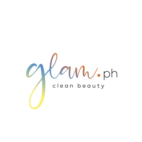 Clean, vegan, cruelty-free skin care & cosmetics shop logo and brand design