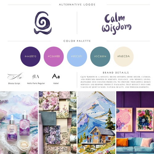 Brand Guide for Calm Wisdom 
