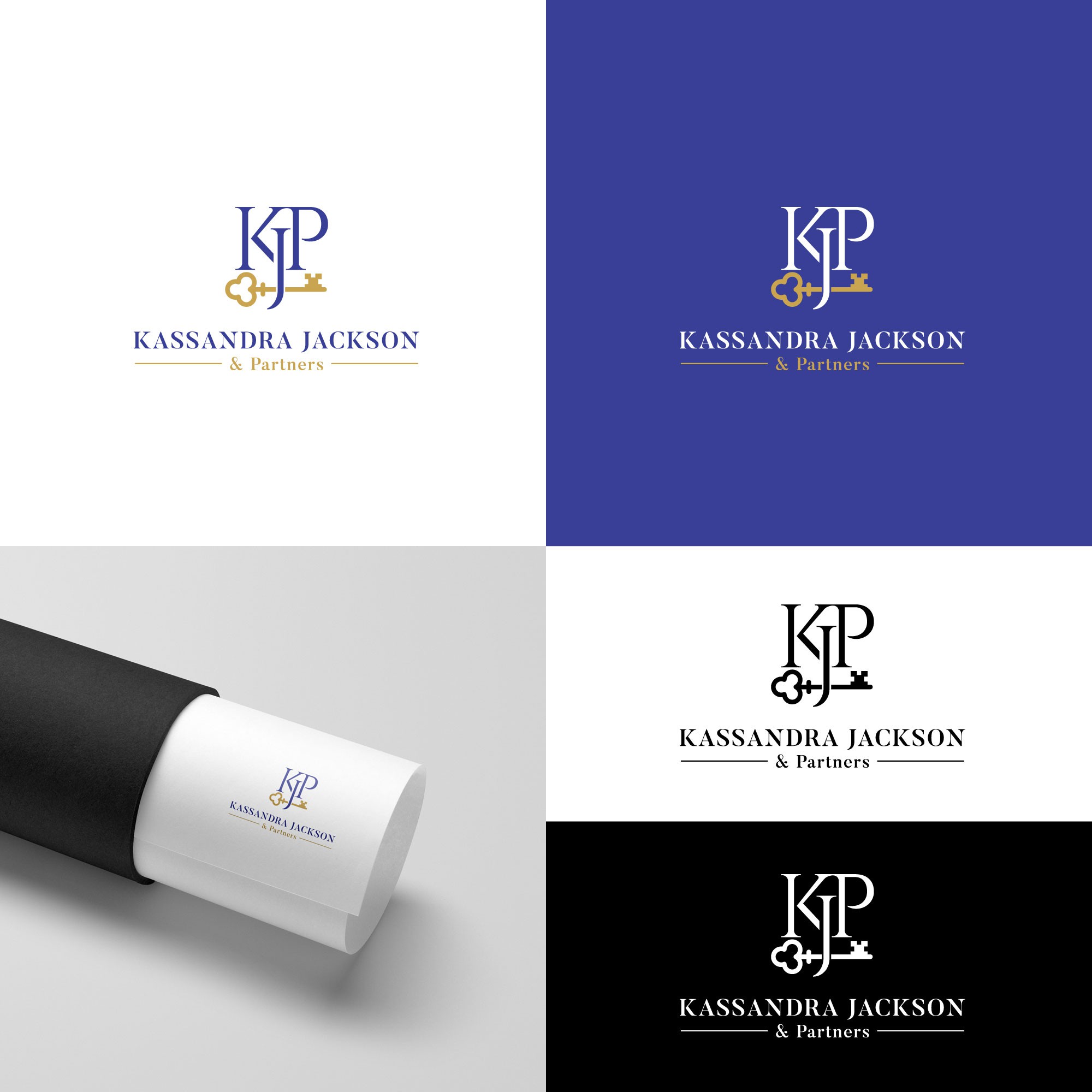 KJP Logo - Classic & Timeless