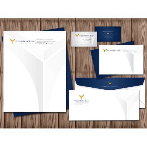 If Ever a Wonderful Business Card, Letterhead etc. There Was - YellowBrickRoad Financial Advisors