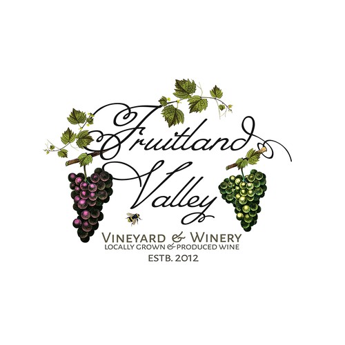 Logo concept for Vineyard & Winery