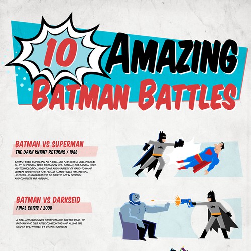 Create The Ultimate Comic/Pop-Culture Infographic