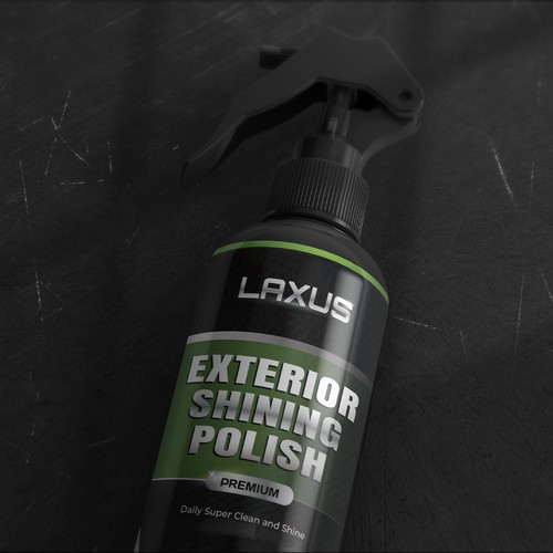 Label Design for Laxus Autocare Solution