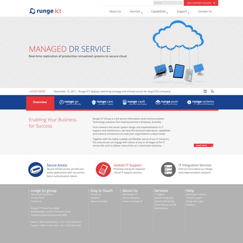 Guaranteed website design needed for ICT Solutions Company
